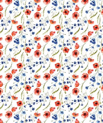 Roller blind for large window Poppy