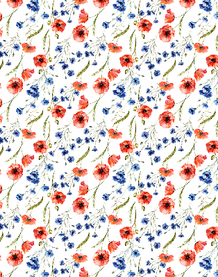 Roller blind for large window Poppy