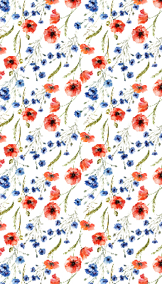 Roller blind for large window Poppy