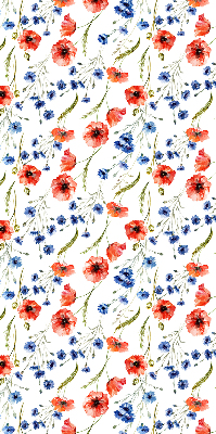Roller blind for large window Poppy