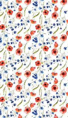 Roller blind for large window Poppy