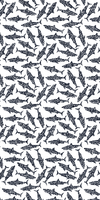 Roller blind for large window Sharks