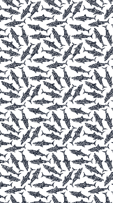Roller blind for large window Sharks