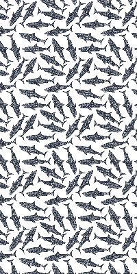 Roller blind for large window Sharks