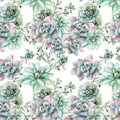 Modern roller blind Green plants