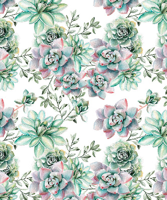 Modern roller blind Green plants