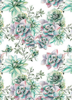 Modern roller blind Green plants