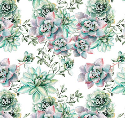 Modern roller blind Green plants