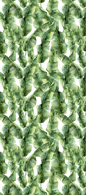 Roller blind for large window Leaves