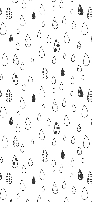 Fabric roller blind Drops