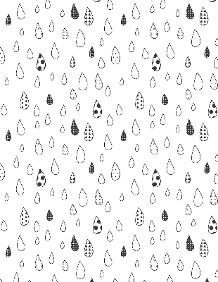 Fabric roller blind Drops
