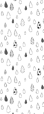 Fabric roller blind Drops