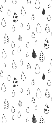 Fabric roller blind Drops