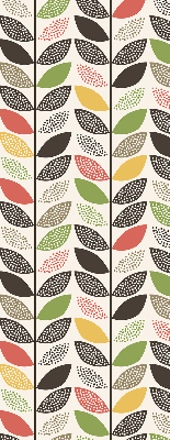 Fabric roller blind Colorful leaves