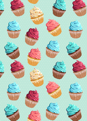 Modern roller blind Cupcakes