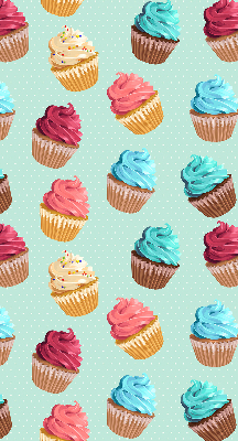 Modern roller blind Cupcakes