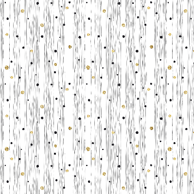 Roller blind for large window Stripes and dots