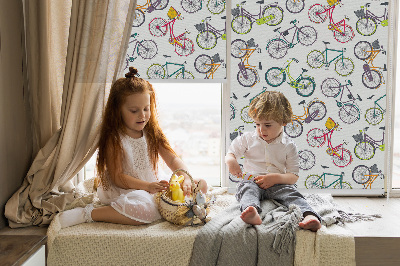 Fabric roller blind Bicycles