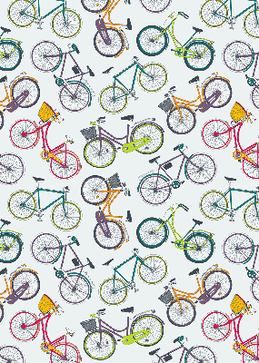 Fabric roller blind Bicycles