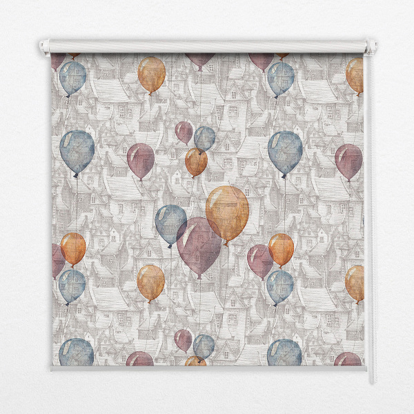 Modern roller blind Balloons