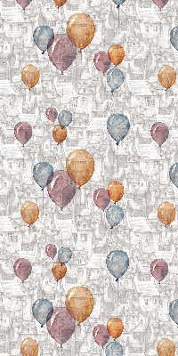 Modern roller blind Balloons