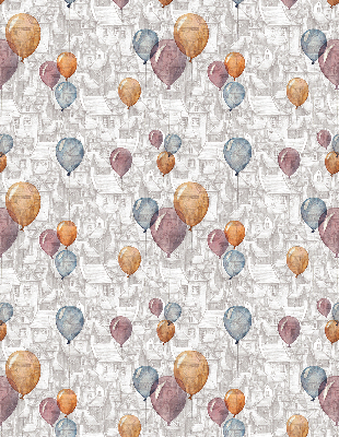 Modern roller blind Balloons