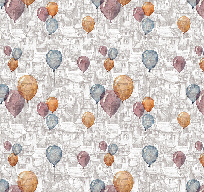 Modern roller blind Balloons