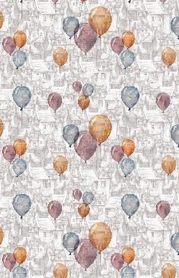 Modern roller blind Balloons