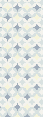 Roller blind for large window Colorful stars