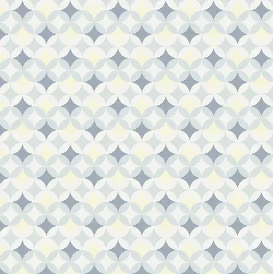Roller blind for large windows with a colorful stars pattern