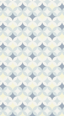 Roller blind for large window Colorful stars