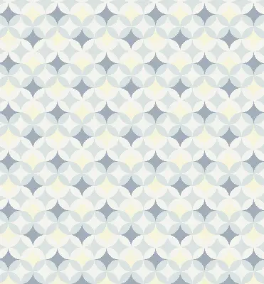 Roller blind for large windows with a colorful stars pattern