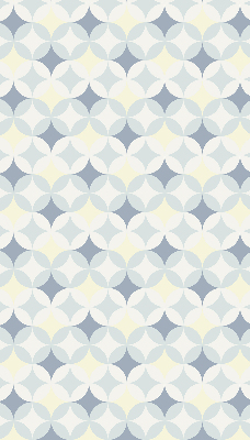 Roller blind for large window Colorful stars
