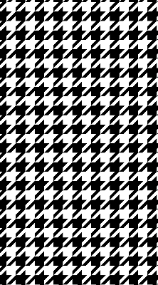 Modern roller blind with geometric pattern