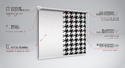Modern roller blind Geometric pattern