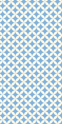 Fabric roller blind Blue stars