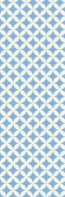 Fabric roller blind Blue stars