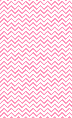 Roller blind for large window Horizontal pink zigzags