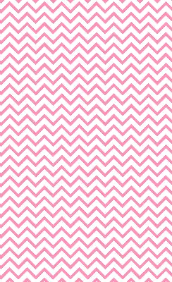 Roller blind for large windows with horizontal pink zigzags