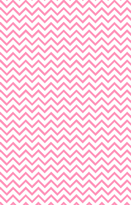 Roller blind for large window Horizontal pink zigzags