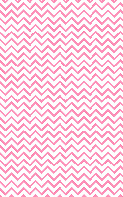 Roller blind for large window Horizontal pink zigzags