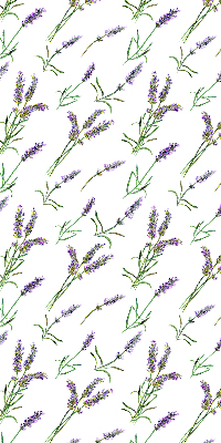 Roller blind for large window Lavender
