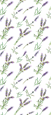 Roller blind for large window Lavender