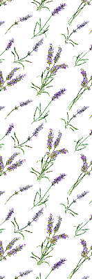 Roller blind for large window Lavender
