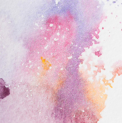 Fabric roller blind Artistic paint spill