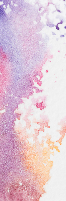 Fabric roller blind Artistic paint spill