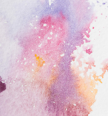 Fabric roller blind Artistic paint spill