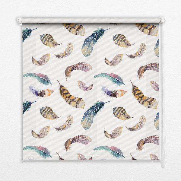 Fabric roller blind Feathers