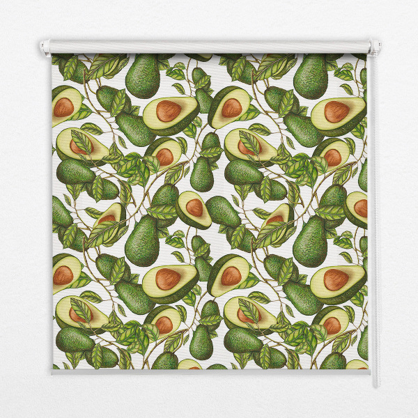 Fabric roller blind Avocado