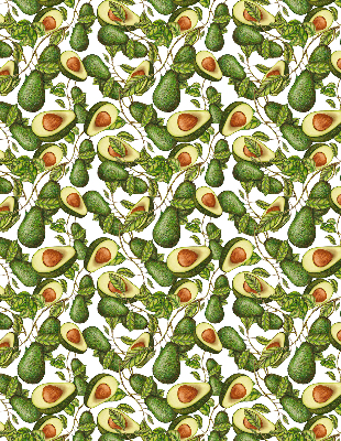 Fabric roller blind Avocado